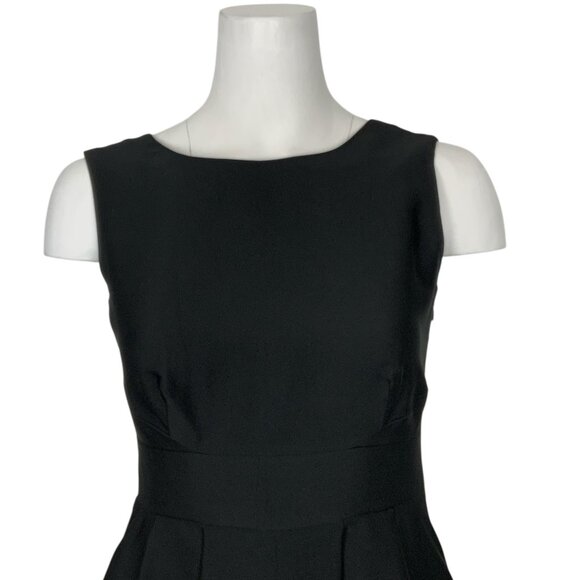 Kate Spade Marilyn Dress 4 Black Bow Sleeveless Mini - Picture 9 of 15